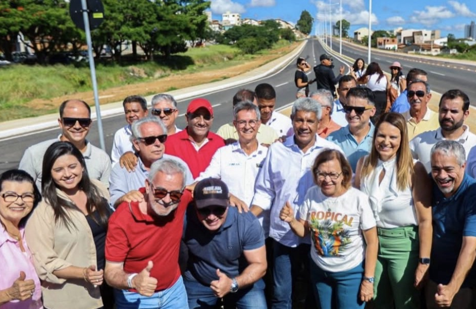 Ao lado de Sheila, Jerônimo inaugura duplicação da Presidente Vargas após 2 anos e meio de atraso